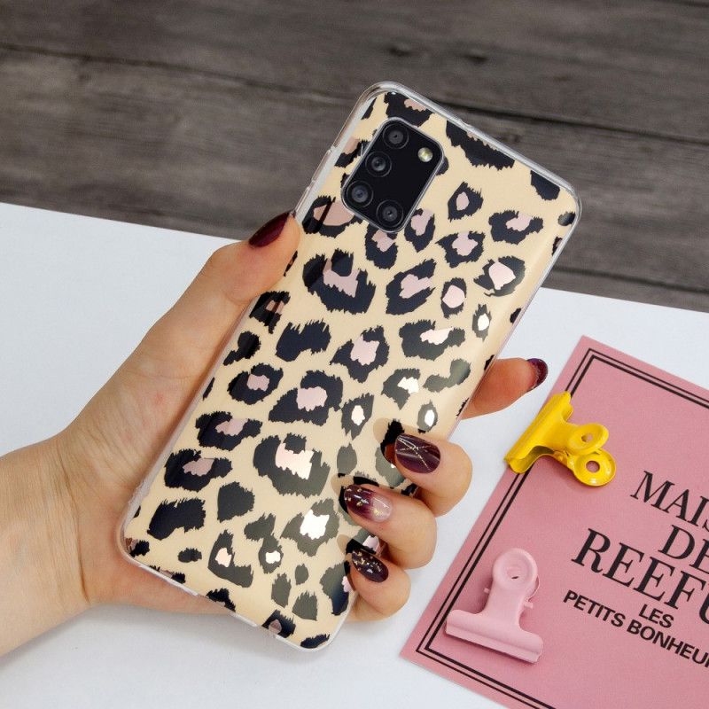 Kuori Samsung Galaxy A31 Leopardityyli Marmori