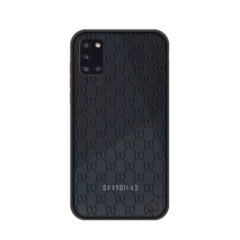 Kuori Samsung Galaxy A31 Valkoinen Musta Mänty Dun -Sarja Ii Pinwuyo