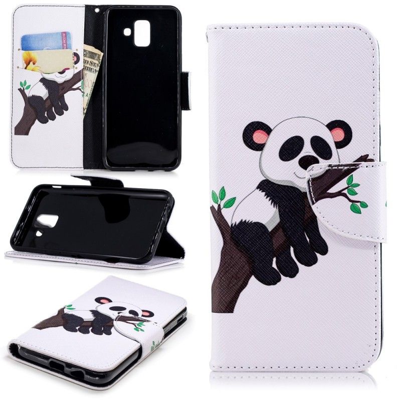 Kotelot Samsung Galaxy A6 Laiska Panda