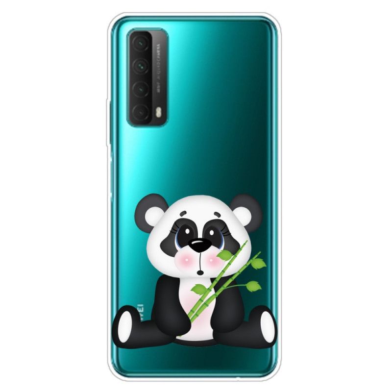 Case Kuoret Huawei P Smart 2021 Puhelinkuoret Läpinäkyvä Surullinen Panda