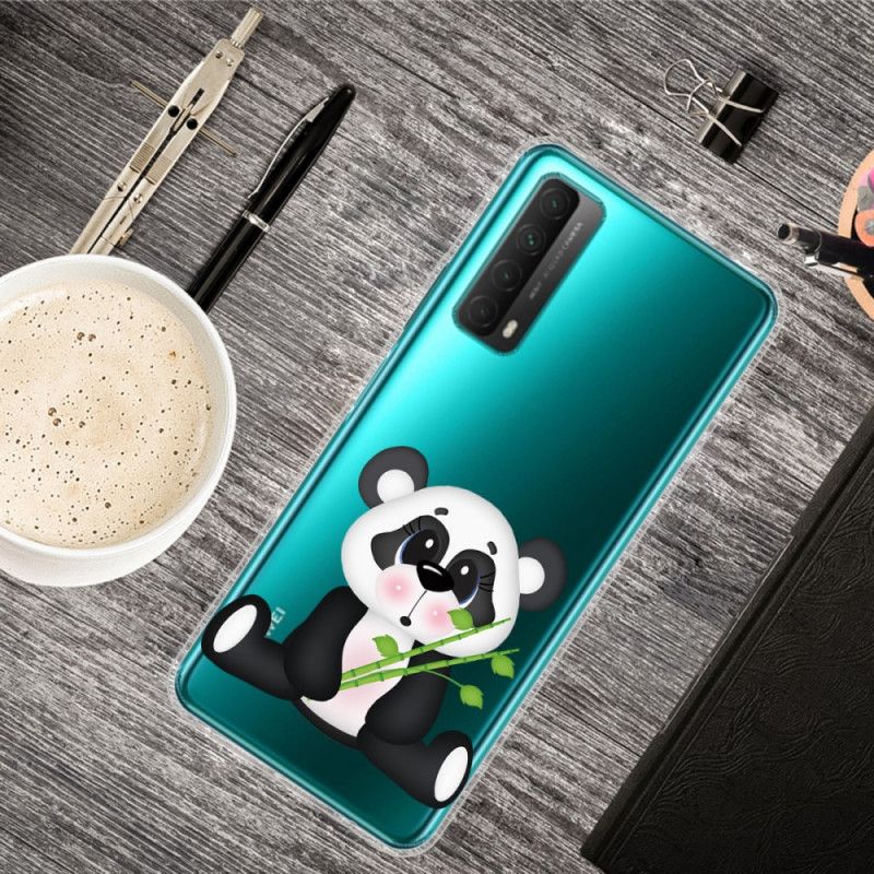 Case Kuoret Huawei P Smart 2021 Puhelinkuoret Läpinäkyvä Surullinen Panda