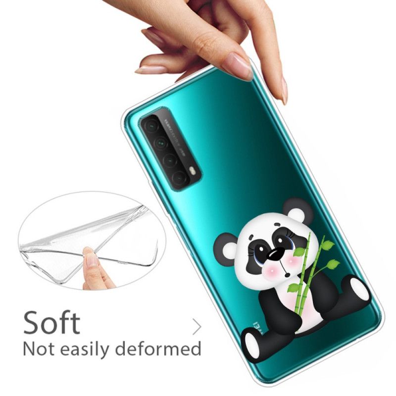 Case Kuoret Huawei P Smart 2021 Puhelinkuoret Läpinäkyvä Surullinen Panda