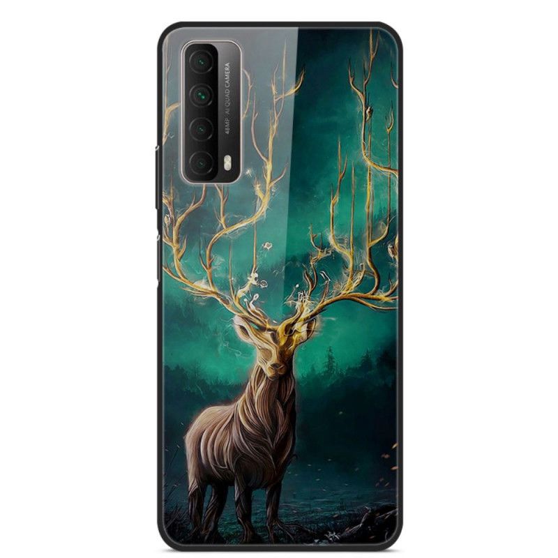 Case Kuoret Huawei P Smart 2021 Puhelinkuoret Peurakuningas Karkaistu Lasi