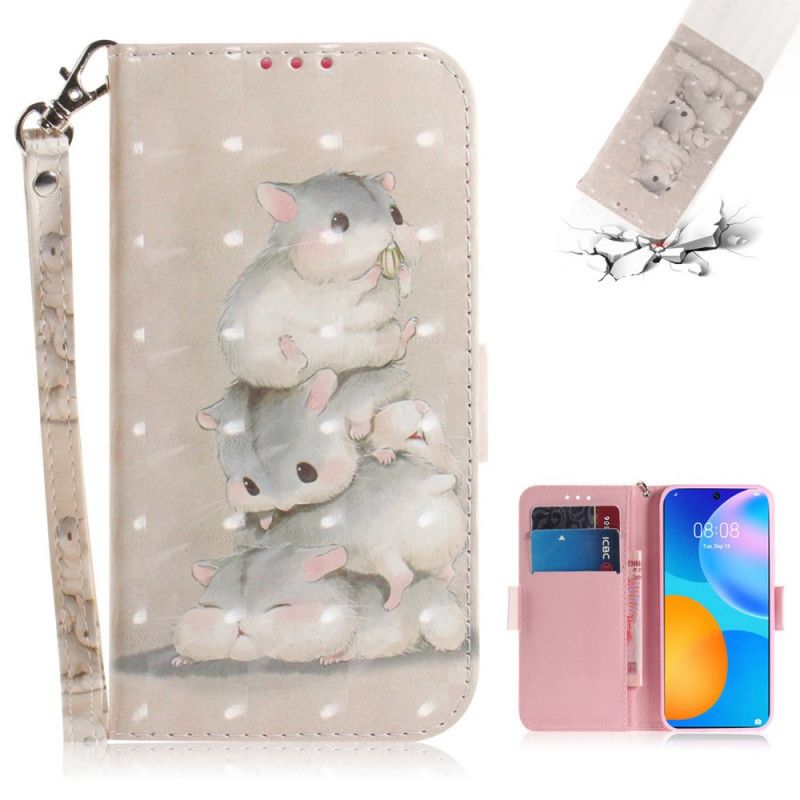 Flip Case Huawei P Smart 2021 Remmihamsterit