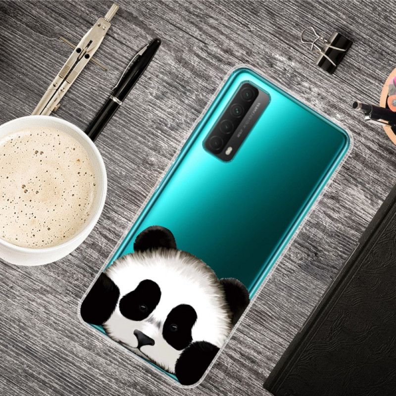 Kuori Huawei P Smart 2021 Läpinäkyvä Panda