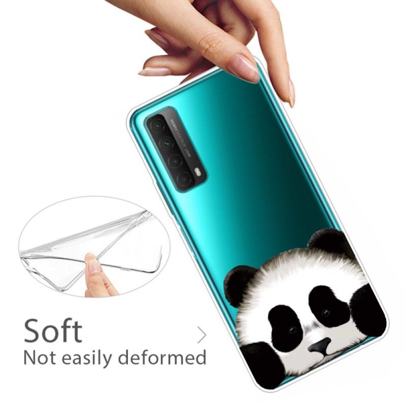 Kuori Huawei P Smart 2021 Läpinäkyvä Panda