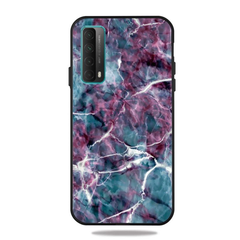 Kuori Huawei P Smart 2021 Violetti Marmori