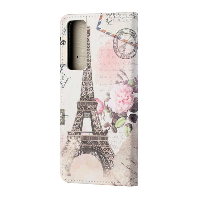 Suojakuori Huawei P Smart 2021 Puhelinkuoret Retro Eiffel-Torni