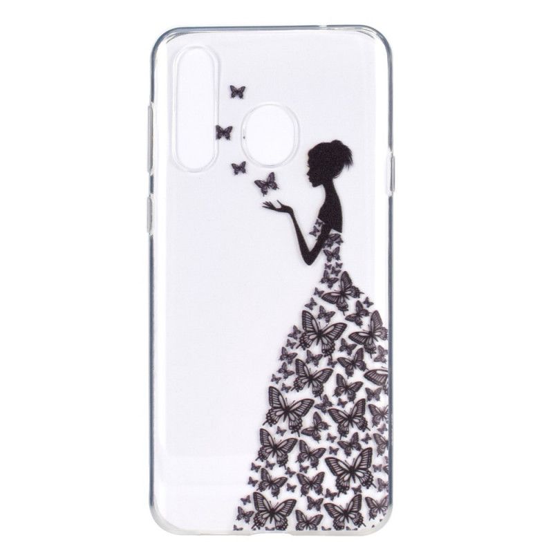 Case Kuoret Huawei Y6p Puhelinkuoret Läpinäkyvä Mekko. Jossa Perhosia