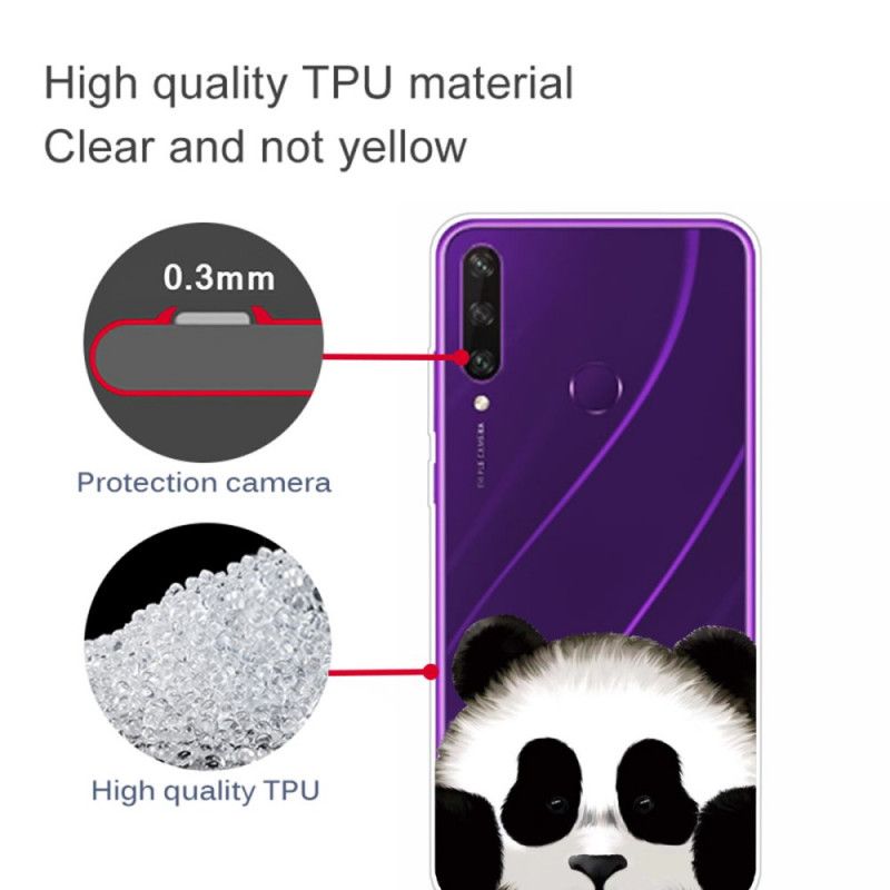 Case Kuoret Huawei Y6p Puhelinkuoret Läpinäkyvä Panda