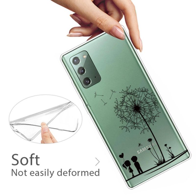 Case Kuoret Samsung Galaxy Note 20 Puhelinkuoret Voikukka Rakkaus