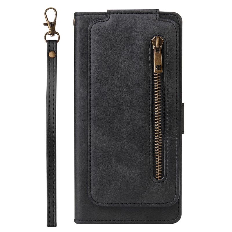 Flip Case Samsung Galaxy Note 20 Tummansininen Hihnan Suorituskyky