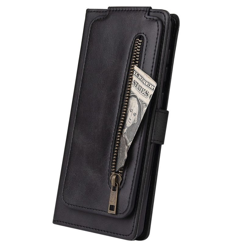 Flip Case Samsung Galaxy Note 20 Tummansininen Hihnan Suorituskyky