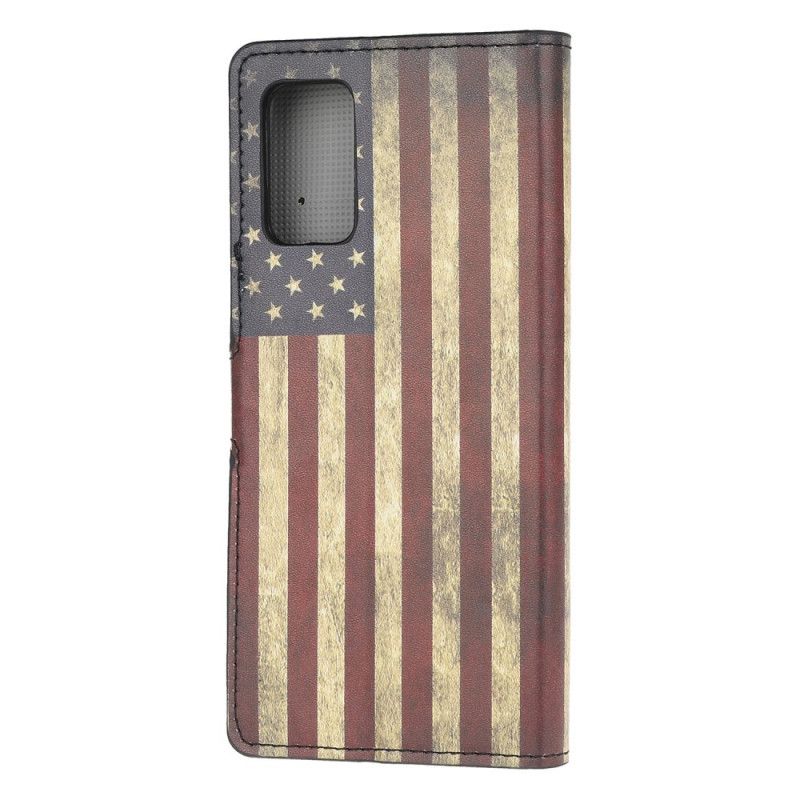 Flip Case Samsung Galaxy Note 20 Yhdysvaltain Lippu