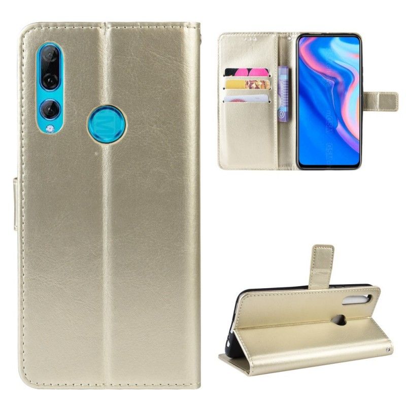 Flip Case Huawei P Smart Z Punainen Musta Räikeä Tekonahka