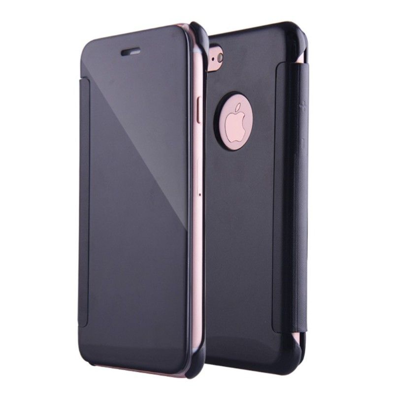 Flip Kotelot iPhone 7 Plus / 8 Plus Kulta Hopea Peili