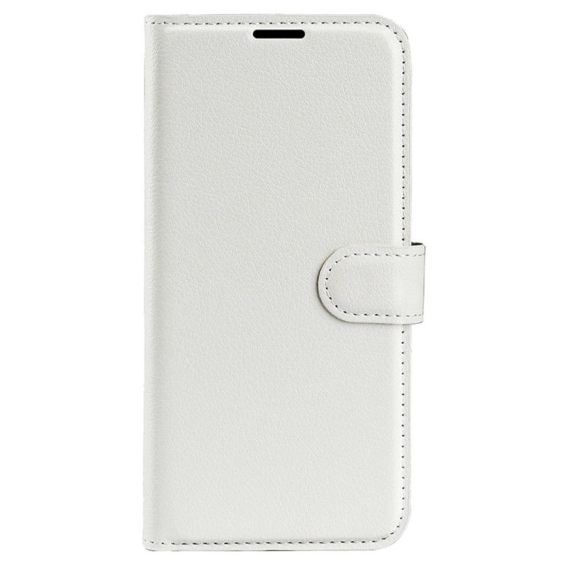 Kotelot Google Pixel 8a Classic Litchi Faux Leather Suojakuori