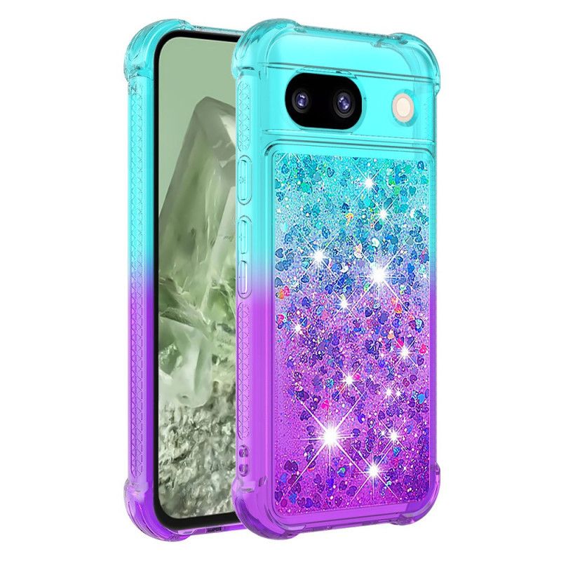 Kuori Google Pixel 8a Glitter Gradient