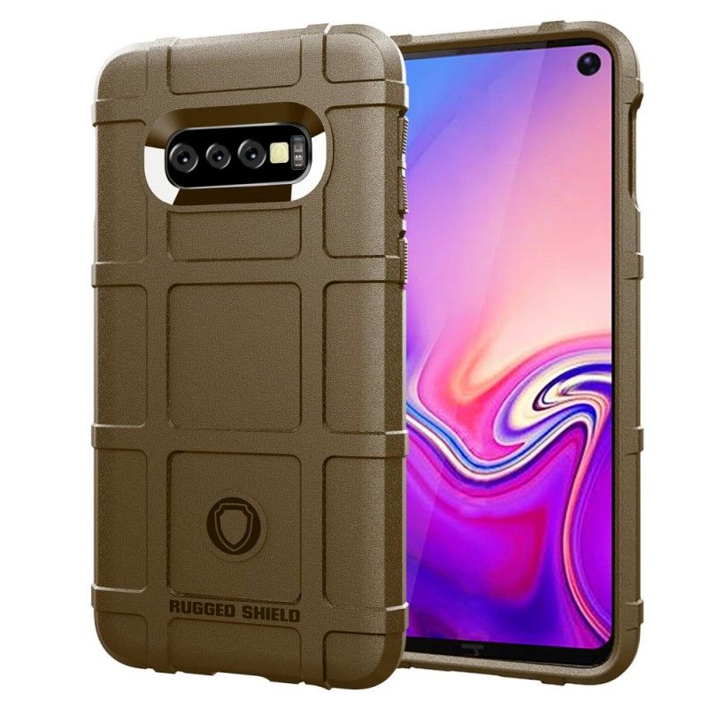 Case Kuoret Samsung Galaxy S10e Vihreä Musta Puhelinkuoret Kestävä Kilpi