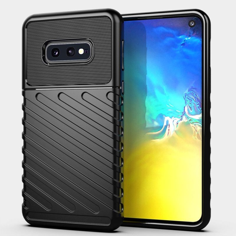 Case Kuoret Samsung Galaxy S10e Vihreä Musta Puhelinkuoret Ukkosarja