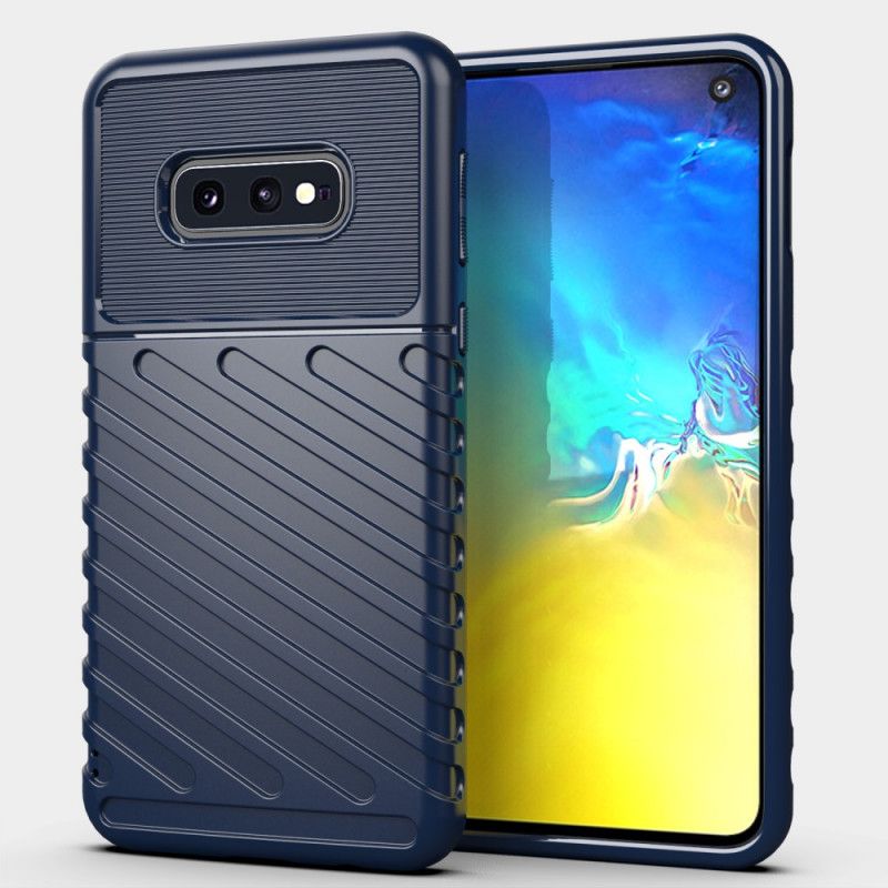 Case Kuoret Samsung Galaxy S10e Vihreä Musta Puhelinkuoret Ukkosarja