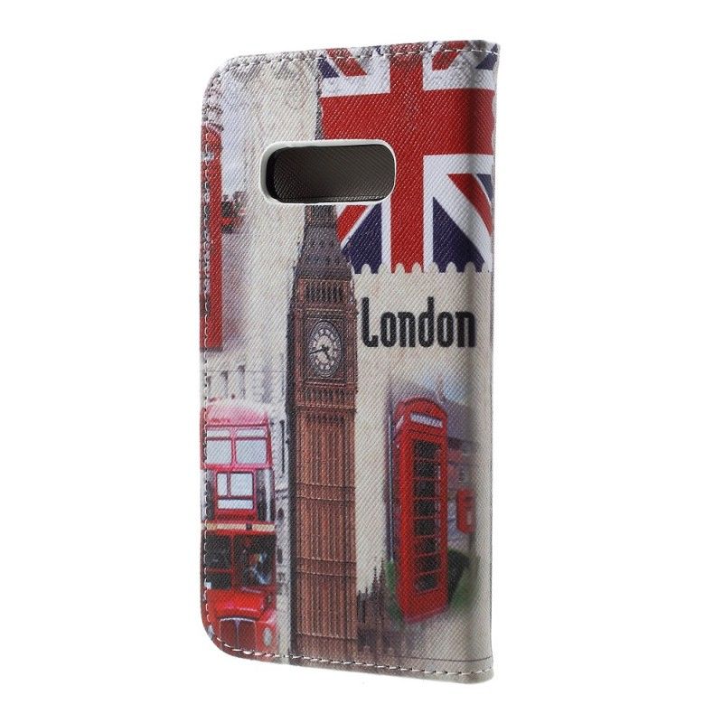 Flip Case Samsung Galaxy S10e Lontoon Elämä