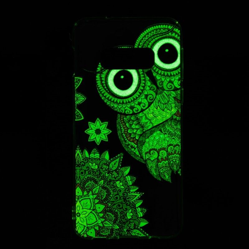 Kuori Samsung Galaxy S10e Fluoresoiva Mandalapöllö Suojakuori