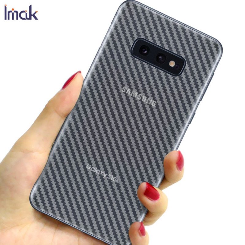 Takasuojakalvo Samsung Galaxy S10e Carbon Imak -Tyyliä