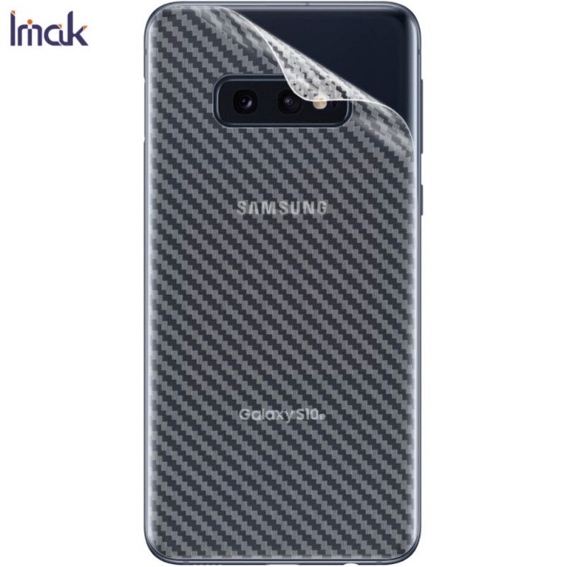 Takasuojakalvo Samsung Galaxy S10e Carbon Imak -Tyyliä