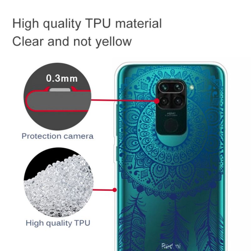 Case Kuoret Xiaomi Redmi Note 9 Puhelinkuoret Ainutlaatuinen Kukka Mandala