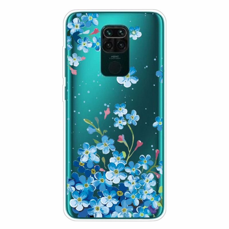 Case Kuoret Xiaomi Redmi Note 9 Puhelinkuoret Kimppu Sinisiä Kukkia