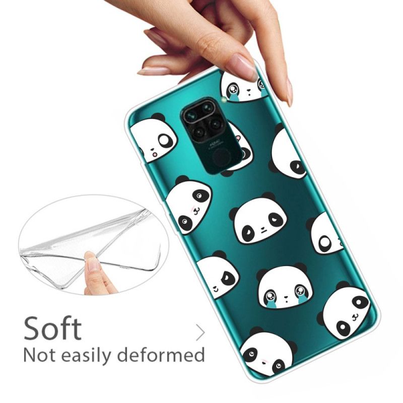 Case Kuoret Xiaomi Redmi Note 9 Puhelinkuoret Sentimentaaliset Pandat