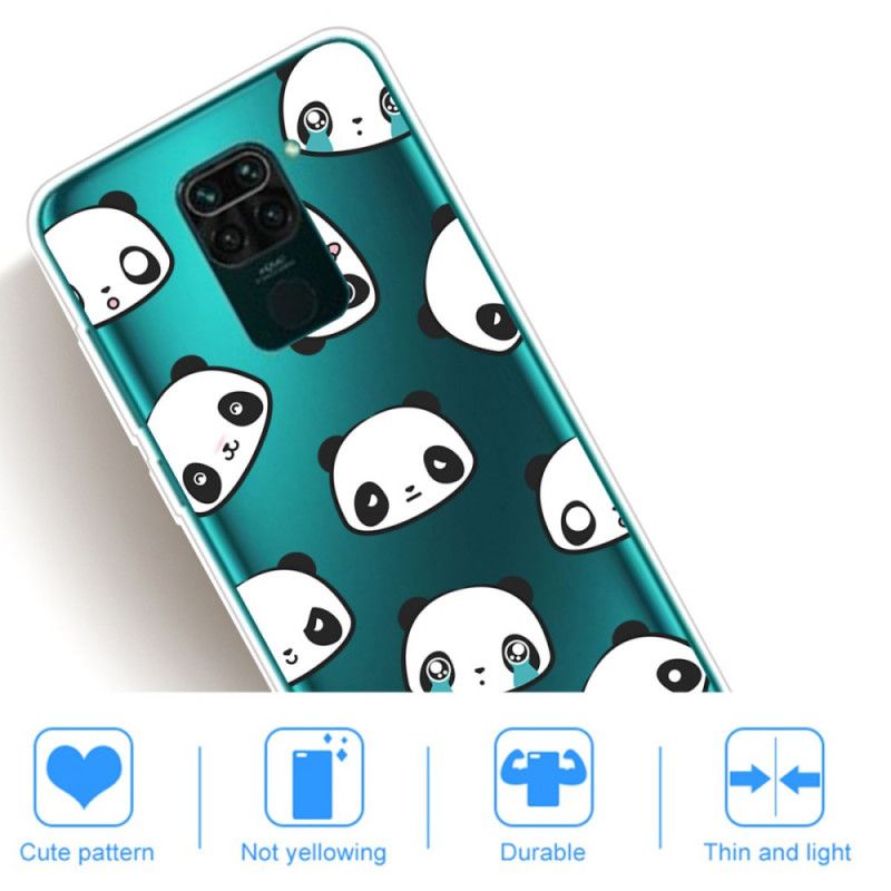 Case Kuoret Xiaomi Redmi Note 9 Puhelinkuoret Sentimentaaliset Pandat