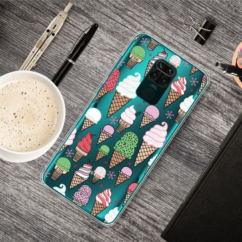 Case Kuoret Xiaomi Redmi Note 9 Puhelinkuoret Värillinen Jäätelö