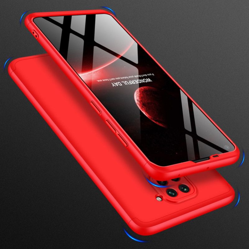 Case Kuoret Xiaomi Redmi Note 9 Punainen Musta Puhelinkuoret Irrotettava Gkk