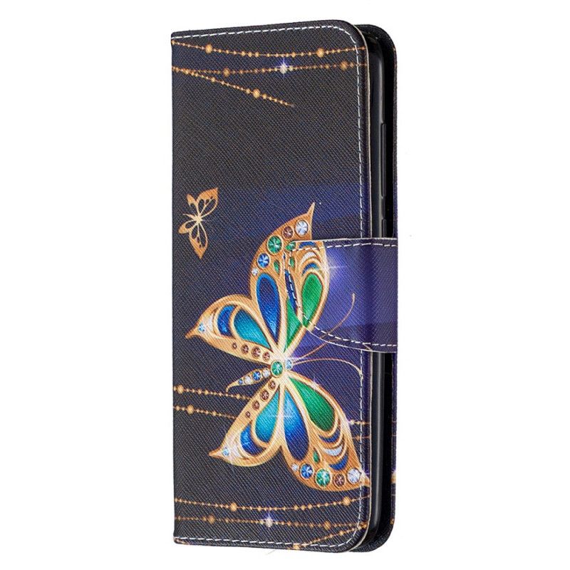 Flip Case Xiaomi Redmi Note 9 Taika Perhonen