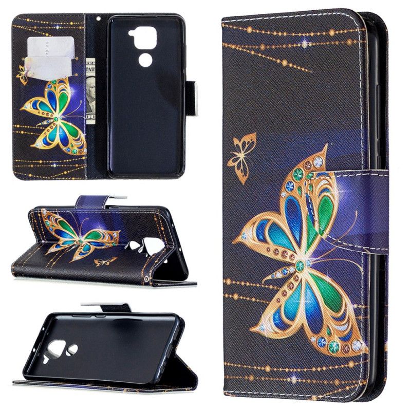 Flip Case Xiaomi Redmi Note 9 Taika Perhonen