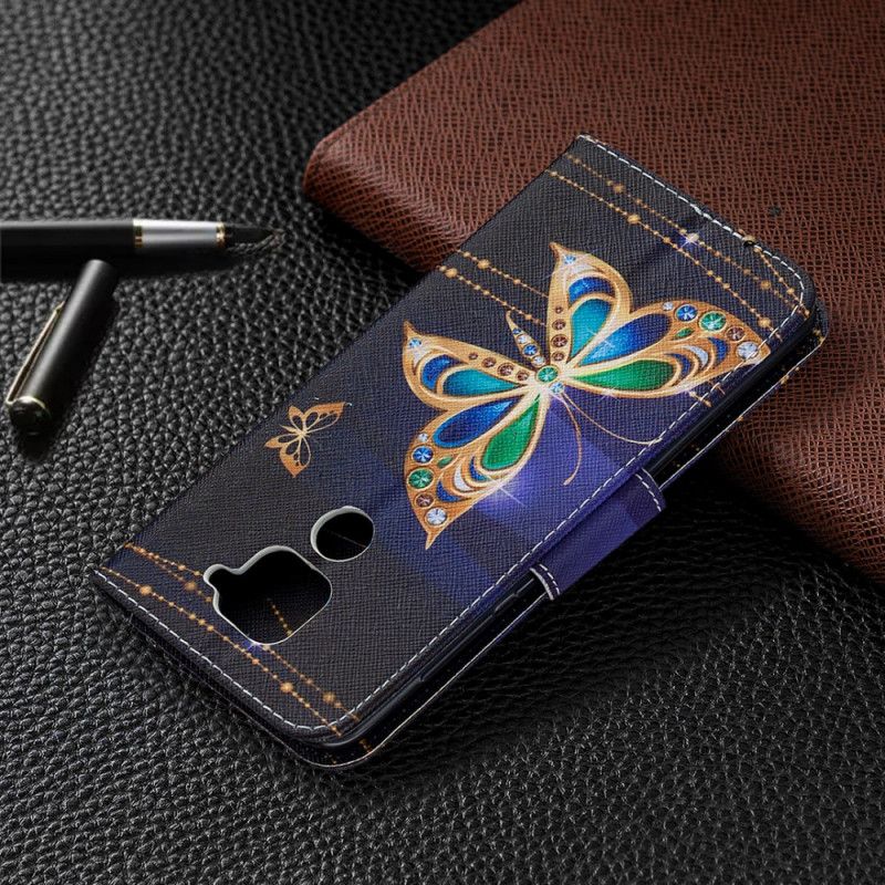 Flip Case Xiaomi Redmi Note 9 Taika Perhonen