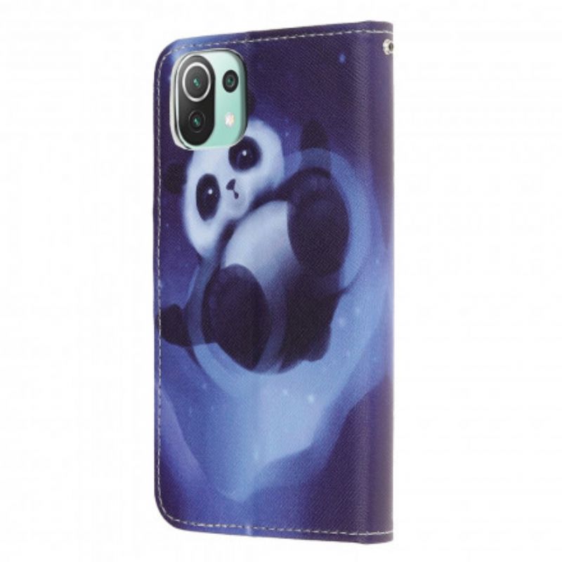 Flip Kotelot Xiaomi Mi 11 Lite 5g Ne / Mi 11 Lite 4g / 5g Panda Space