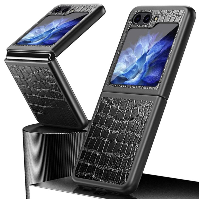 Case Samsung Galaxy Z Flip 5 Puhelinkuoret Krokotiilityyli