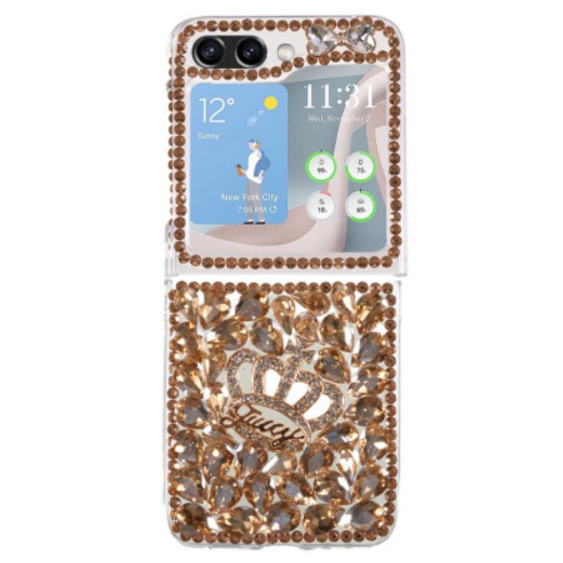 Kuori Samsung Galaxy Z Flip 5 Crown Charms