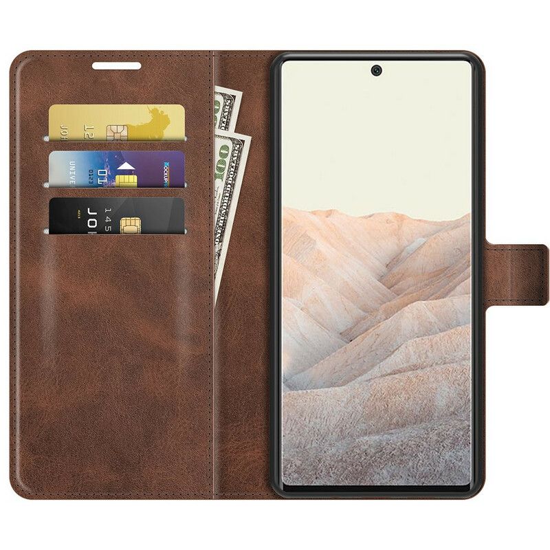 Kotelot Google Pixel 6 Pro Slim Extreme Leather Effect