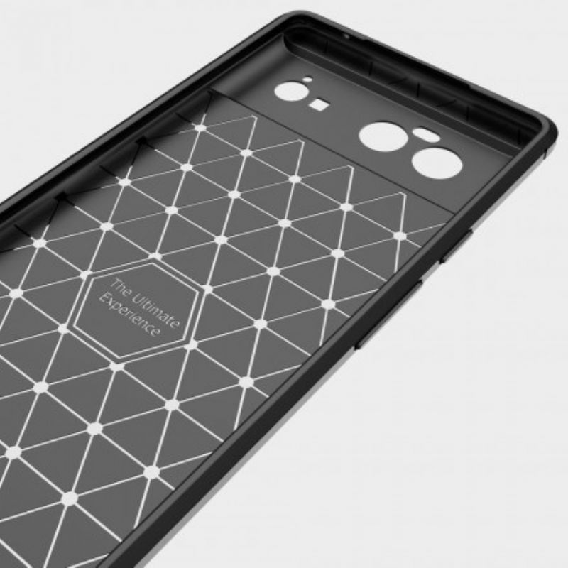 Kuori Case Google Pixel 6 Pro Puhelinkuoret Harjattua Hiilikuitua