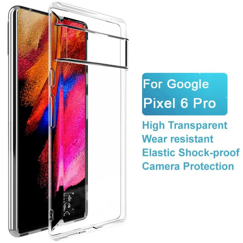 Kuori Google Pixel 6 Pro Imak Transparent Suojakuori