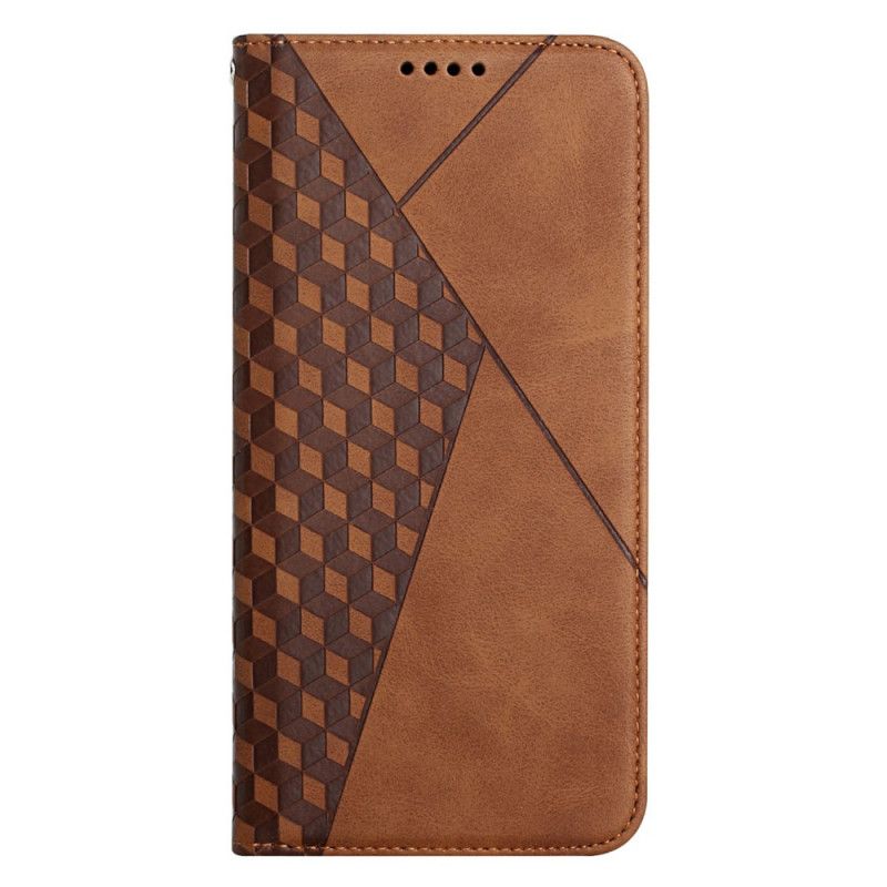 Nahkakuori Flip Kotelot Google Pixel 6 Pro Puhelinkuoret Geo Leather Effect