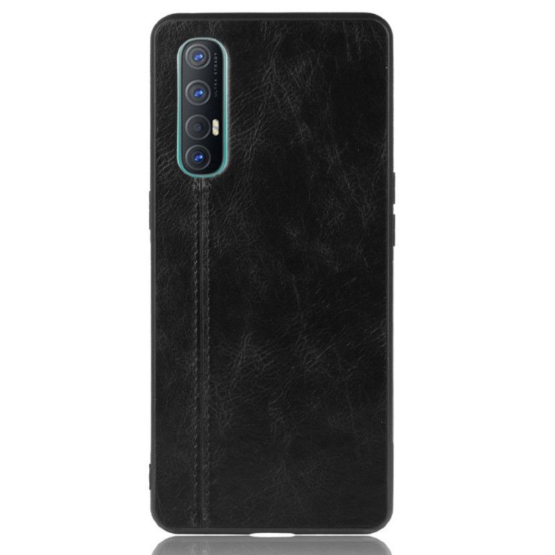 Case Kuoret Oppo Find X2 Neo Punainen Musta Puhelinkuoret Nahkainen Ommel