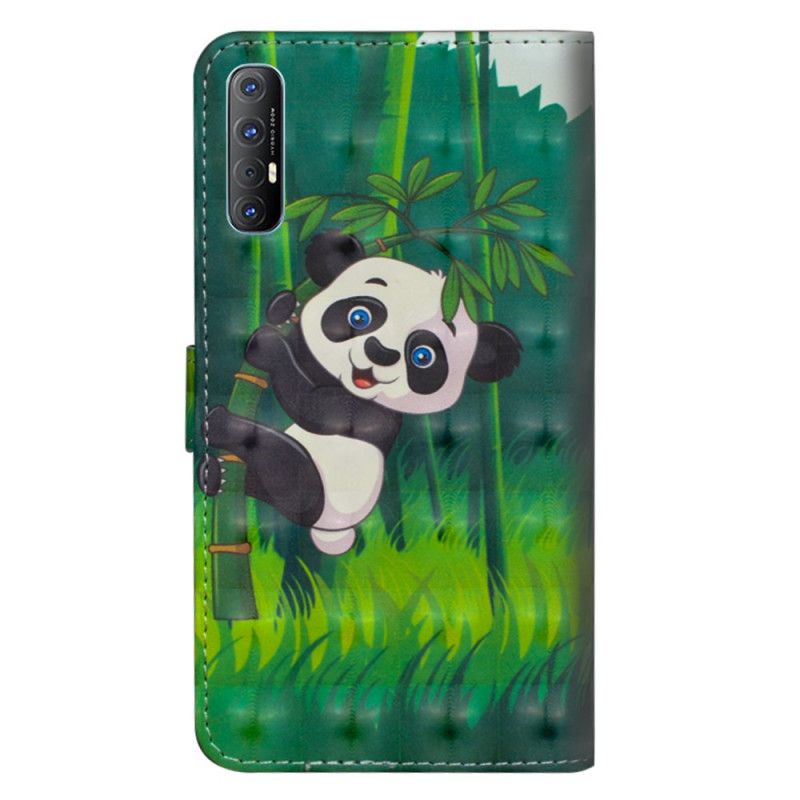 Kotelot Oppo Find X2 Neo Panda Ja Bambu