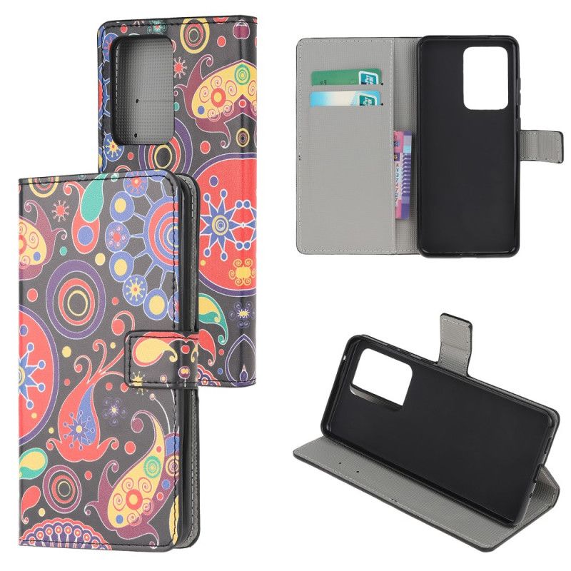 Flip Case Samsung Galaxy Note 20 Ultra Galaksin Mallit