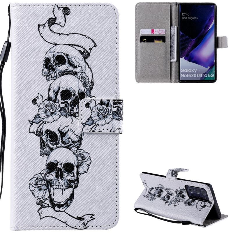 Flip Case Samsung Galaxy Note 20 Ultra Kallo Banneri