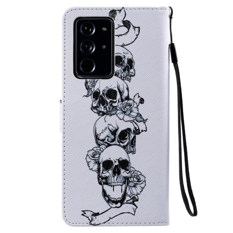 Flip Case Samsung Galaxy Note 20 Ultra Kallo Banneri